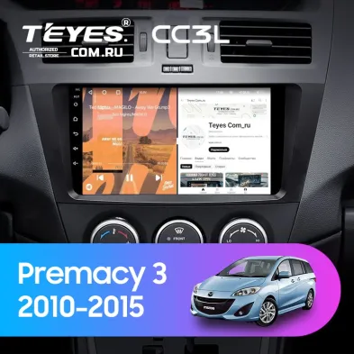 Штатная магнитола Teyes CC3L 4/64 Mazda Premacy 3 (2010-2015)