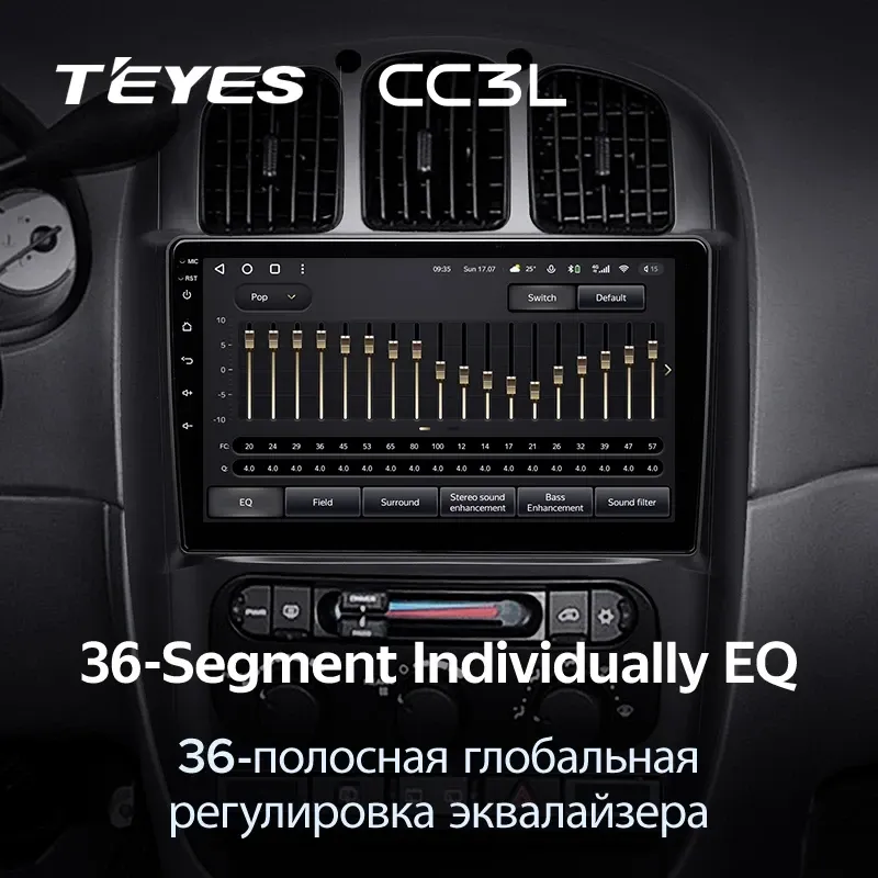 Штатная магнитола Teyes CC3L 4/64 Chrysler Town &amp; Country 4 RS (2000-2007) Тип-B