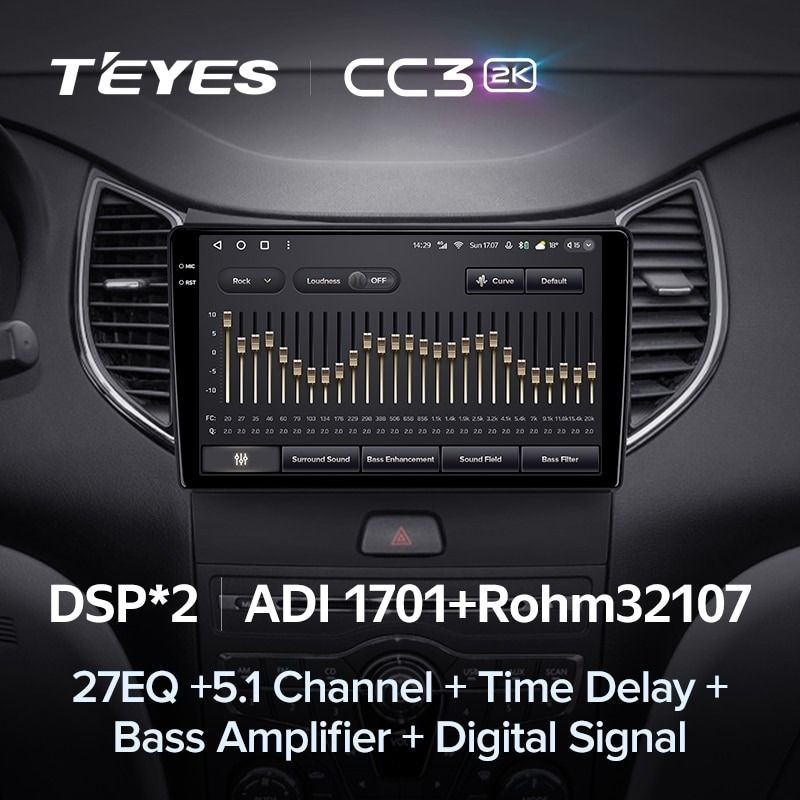 Штатная магнитола Teyes CC3 2K 6/128 FAW Besturn B50 2013+ F1