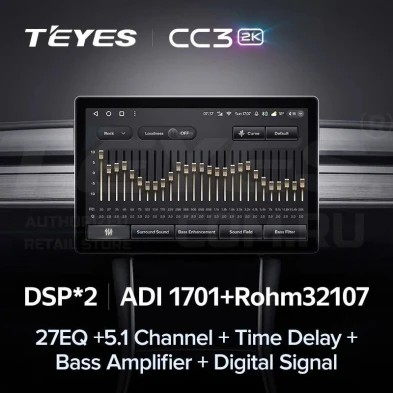 Штатная магнитола Teyes CC3 2K 4/64 Citroen C4 (2013-2016) B7 (11")