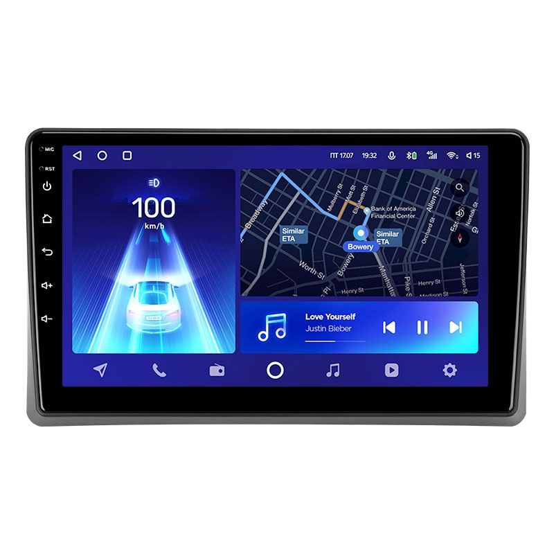 Переходная рамка Toyota Land Cruiser 100 (1998-2007) (9")