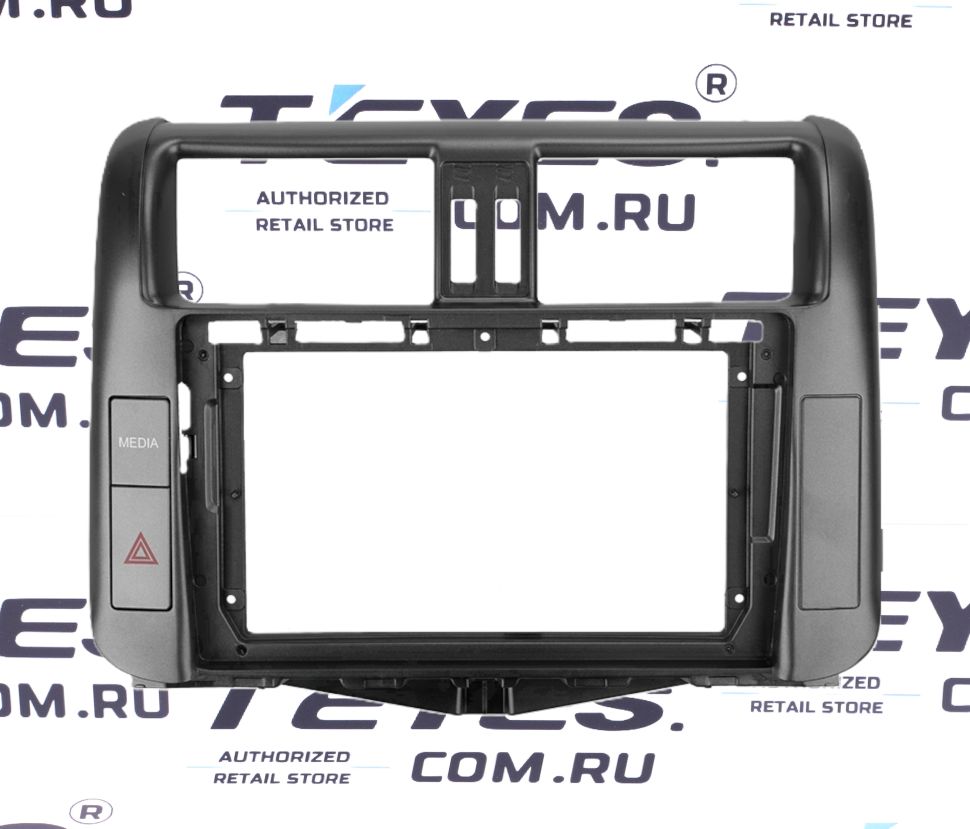 Переходная рамка Toyota Land Cruiser Prado 150 (2009-2013) F1 Тип-C (9")