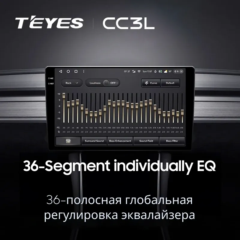 Штатная магнитола Teyes CC3L 4/64 Toyota Verossa (2000-2007) F2