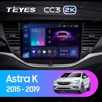 Штатная магнитола Teyes CC3 2K 360 6/128 Opel Astra K (2015-2019) Тип-A