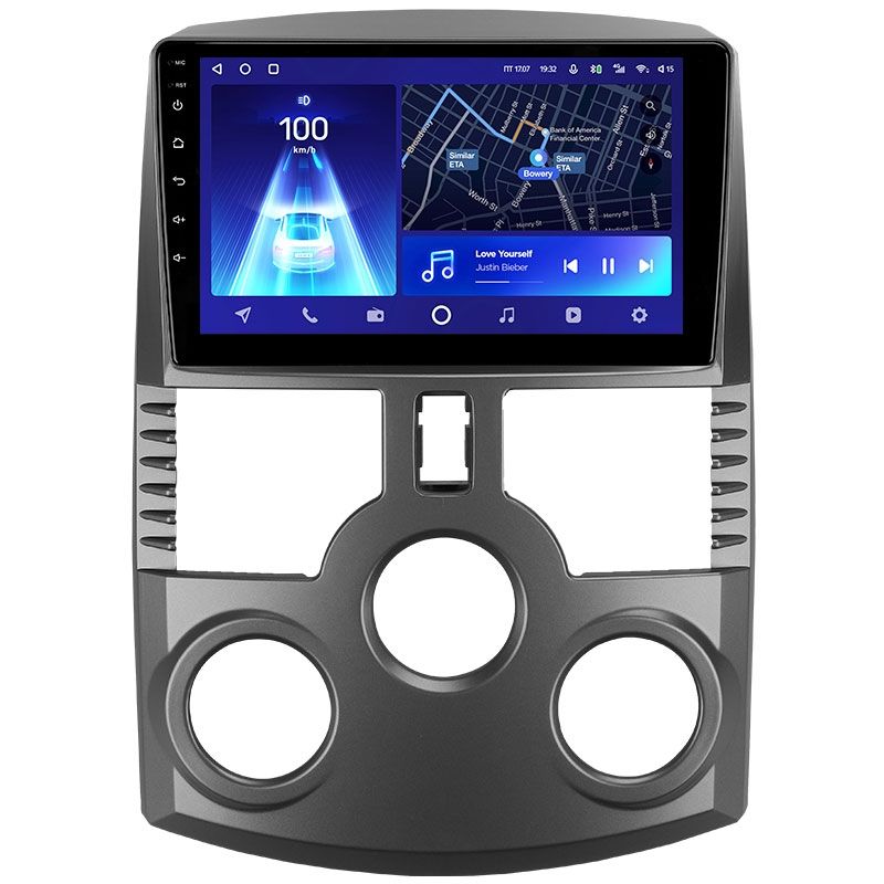 Переходная рамка Toyota Rush J200 1 (2006-2016) Правый руль (9")