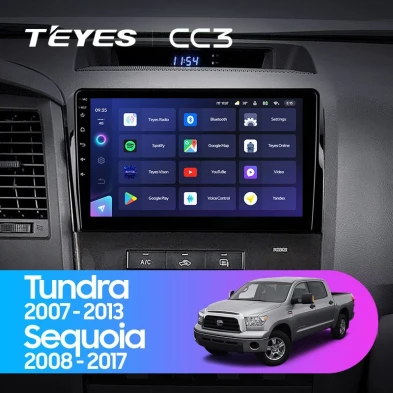 Штатная магнитола Teyes CC3 6/128 Toyota Sequoia XK60 (2008-2017)