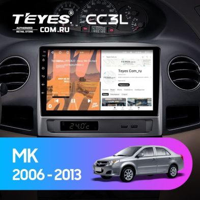 Штатная магнитола Teyes CC3L 4/64 Geely MK 1 (2006-2013)