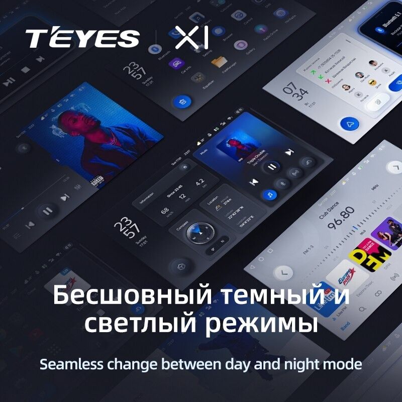 Штатная магнитола Teyes X1 4G 2/32 BYD F3 (2005-2013)