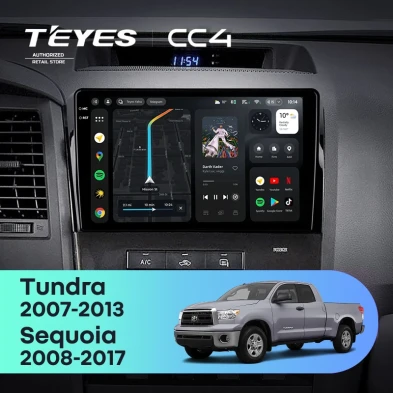 Штатная магнитола Teyes CC4 8/128 Toyota Tundra XK50 (2007-2013)