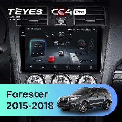 Штатная магнитола Teyes CC4 Pro 8/128 Subaru Forester SJ (2015-2018)