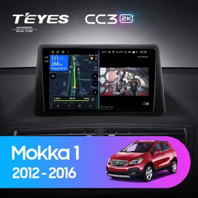 Штатная магнитола Teyes CC3 2K 360 6/128 Opel Mokka 1 (2012-2016)