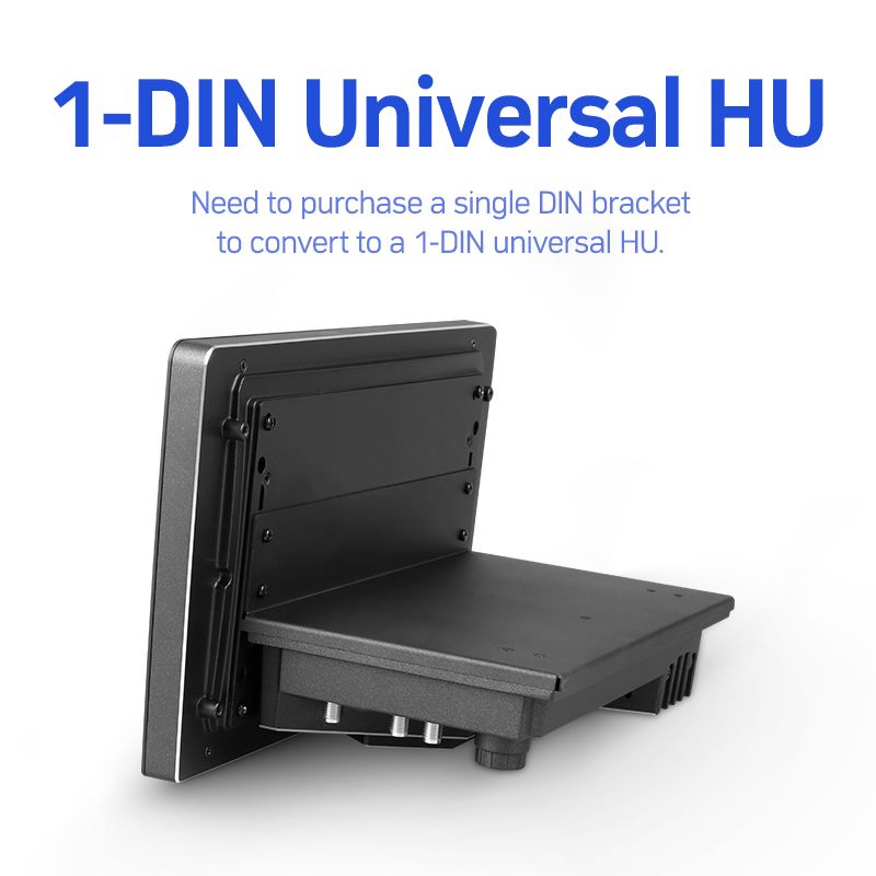 Переходная рамка Toyota C-HR (2016-2020) (1 Din) F1 Правый руль (9")