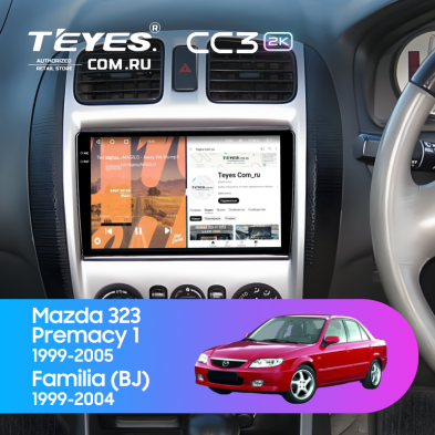 Штатная магнитола Teyes CC3 2K 360 6/128 Mazda Premacy 1 (1999-2005) F2