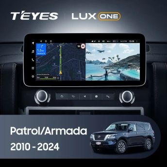 Штатная магнитола Teyes LUX ONE 4/32 Nissan Armada Y62 (2010-2024)