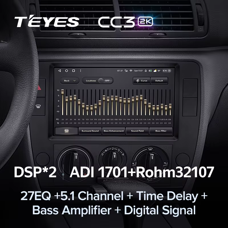 Штатная магнитола Teyes CC3 2K 6/128 Volkswagen Passat B5 (2000-2005)