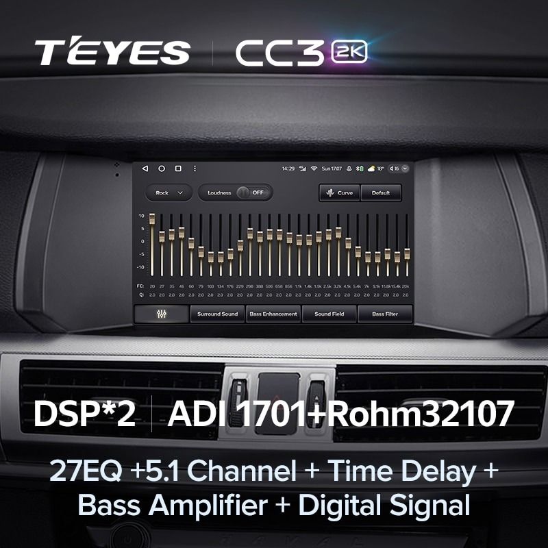 Штатная магнитола Teyes CC3 2K 360 6/128 Hover Haval H7 1 (2015-2021)