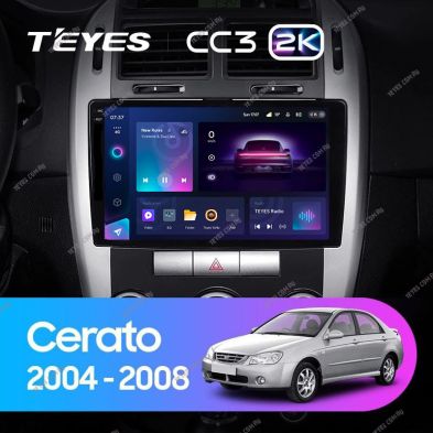 Штатная магнитола Teyes CC3 2K 360 6/128 Kia Cerato (2004-2008) F2