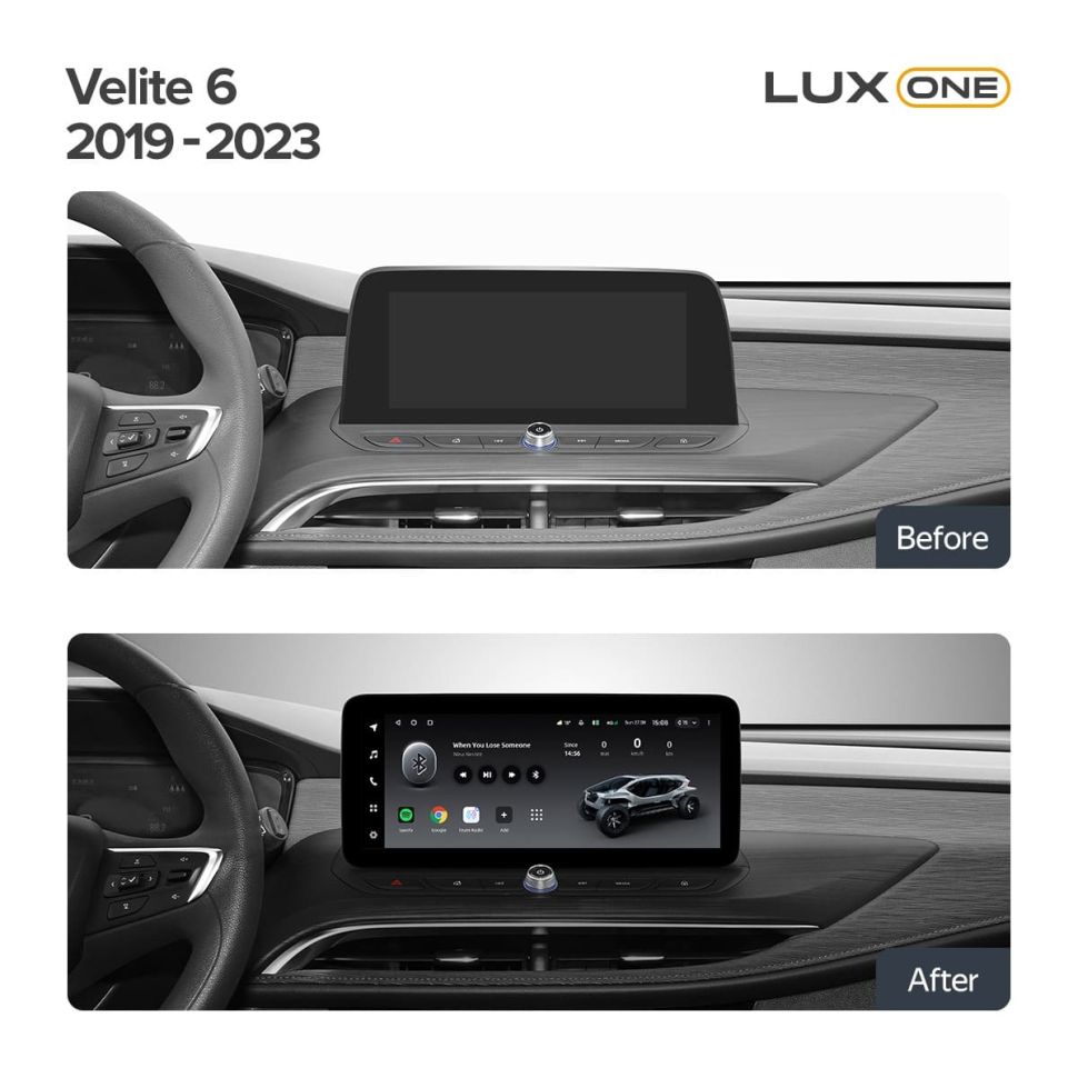 Переходная рамка Buick Velite 6 (2019-2023) (12,3") Тип-A