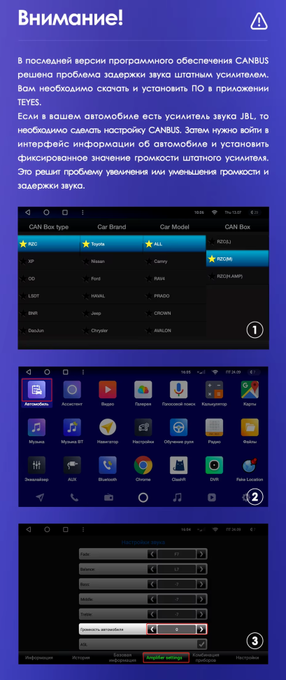 Штатная магнитола Teyes CC3L 4/64 Toyota Camry 7 XV 50 55 (2014-2017) F4