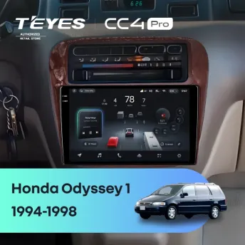 Штатная магнитола Teyes CC4 Pro 12/256 Honda Odyssey 1 (1994-1998)