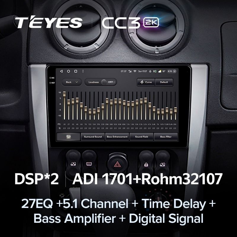 Штатная магнитола Teyes CC3 2K 6/128 Nissan Almera 3 G15 (2012-2018) F1