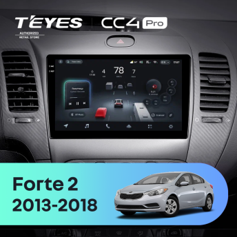 Штатная магнитола Teyes CC4 Pro 12/256 Kia Forte 2 (2013-2018) F3