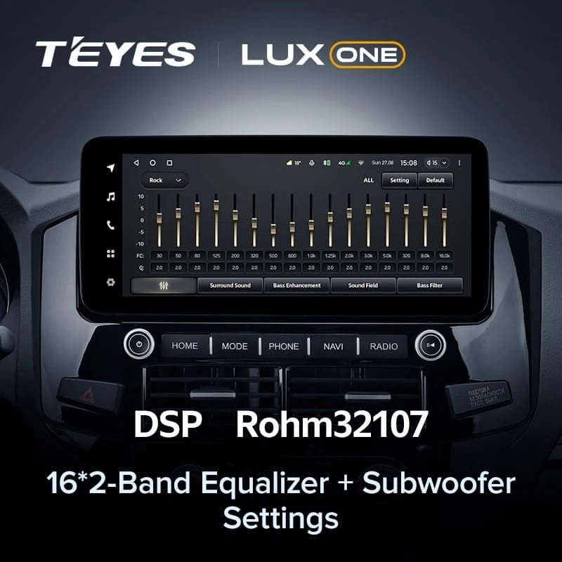 Штатная магнитола Teyes LUX ONE 360 6/128 Mitsubishi Pajero 4 V80 V90 (2006-2024) Тип-C