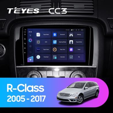 Штатная магнитола Teyes CC3 4/32 Mercedes-Benz R-Class W251 R280 R300 R320 (2005-2017) F2