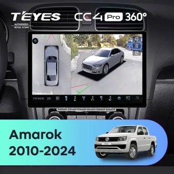 Штатная магнитола Teyes CC4 Pro 360 12/256 Volkswagen Amarok (2010-2024) (13")