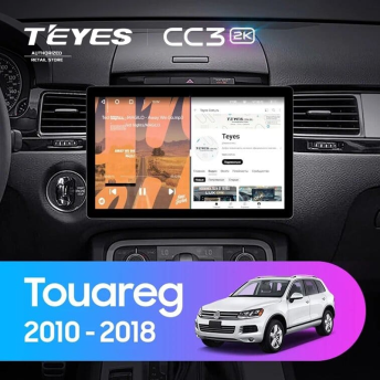 Штатная магнитола Teyes CC3 2K 6/128 Volkswagen Touareg FL NF (2010-2018) (13")