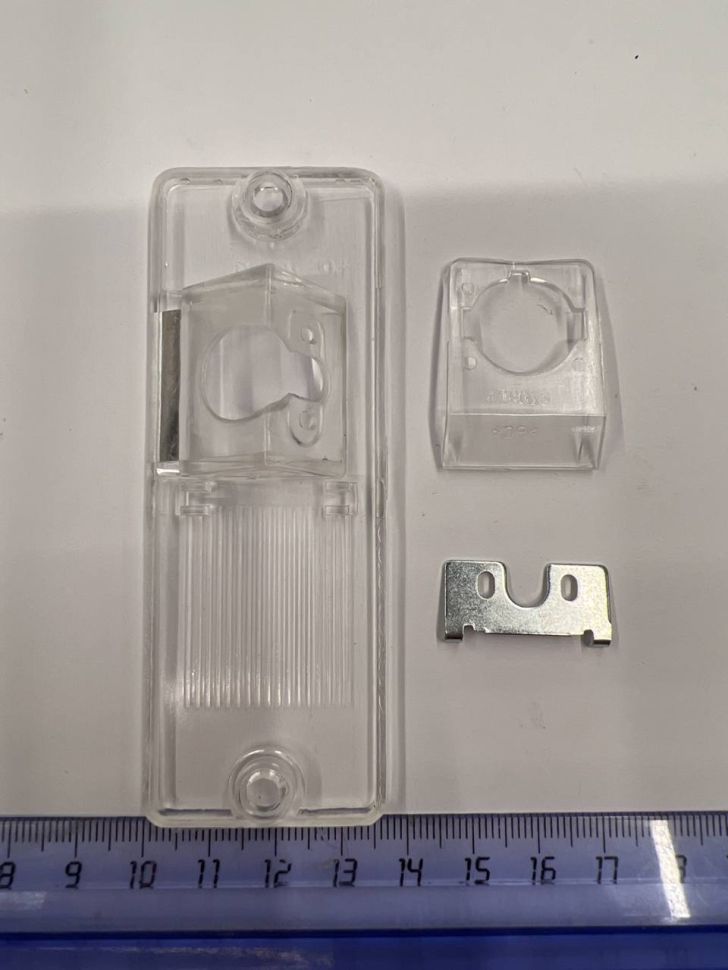 Адаптер под заднюю камеру в подсветку номера Mitsubishi Pajero IV, Pajero Sport