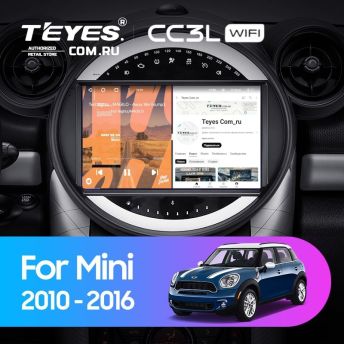 Штатная магнитола Teyes CC3L WiFi 2/32 Mini Cooper (2010-2016) F2