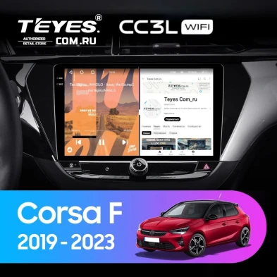 Штатная магнитола Teyes CC3L WiFi 2/32 Opel Corsa F (2019-2023)