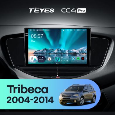 Штатная магнитола Teyes CC4 Pro 8/128 Subaru Tribeca WX W10 (2004-2014)