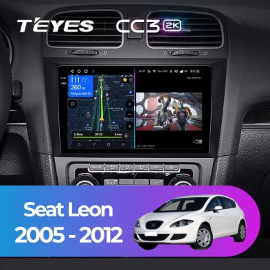 Штатная магнитола Teyes CC3 2K 360 6/128 Seat Leon (2005-2012)