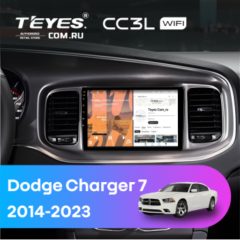 Штатная магнитола Teyes CC3L WiFi 2/32 Dodge Charger 7 (2014-2023)