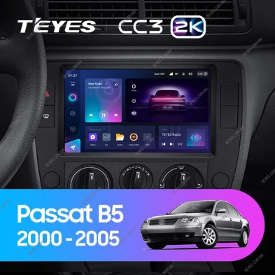 Штатная магнитола Teyes CC3 2K 4/32 Volkswagen Passat B5 (2000-2005)