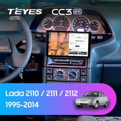 Штатная магнитола Teyes CC3 2K 4/32 Lada 2112 (1995-2014)