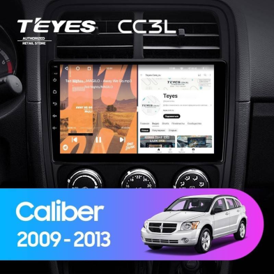 Штатная магнитола Teyes CC3L 4/64 Dodge Caliber PM (2009-2013)
