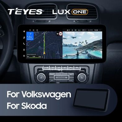 Штатная магнитола Teyes LUX ONE 360 6/128 Volkswagen Touran (2003-2015)