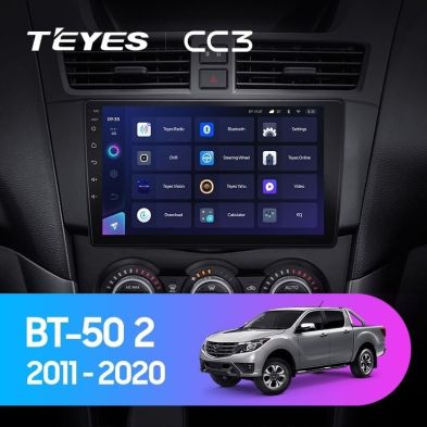 Штатная магнитола Teyes CC3 4/32 Mazda BT-50 (2011-2020) F2 (0din)