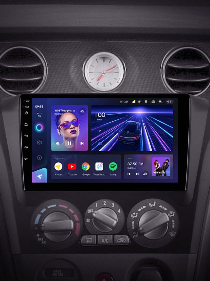 Штатная магнитола Teyes CC3 4/32 Mitsubishi Outlander 1 (2002-2008) F1