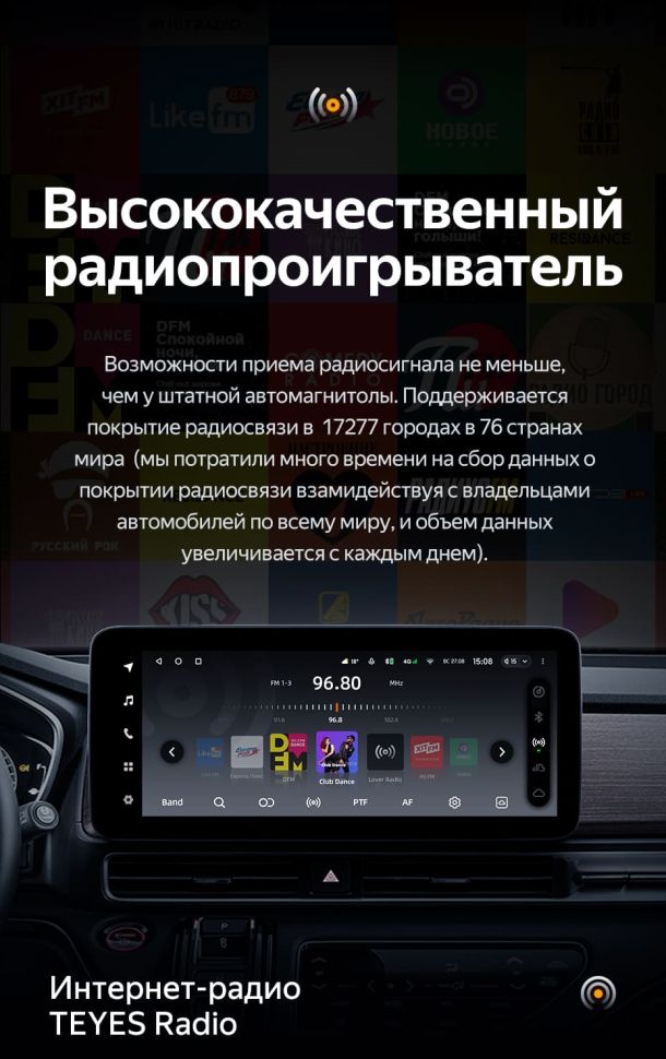 Штатная магнитола Teyes LUX ONE 4/32 Honda Odyssey 5 (2021-2023)
