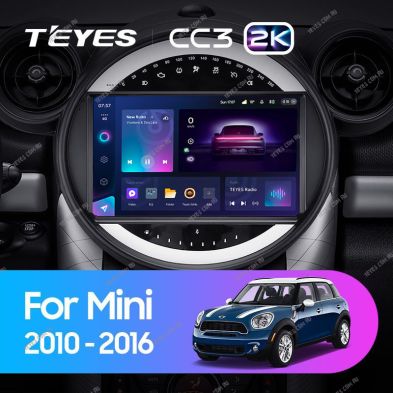 Штатная магнитола Teyes CC3 2K 6/128 Mini Cooper (2010-2016) F2
