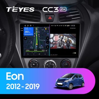 Штатная магнитола Teyes CC3 2K 4/64 Hyundai Eon (2012-2019)