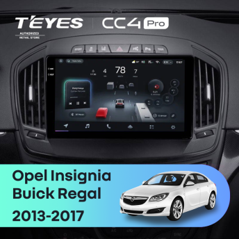 Штатная магнитола Teyes CC4 Pro 8/128 Buick Regal (2013-2017) Тип-A