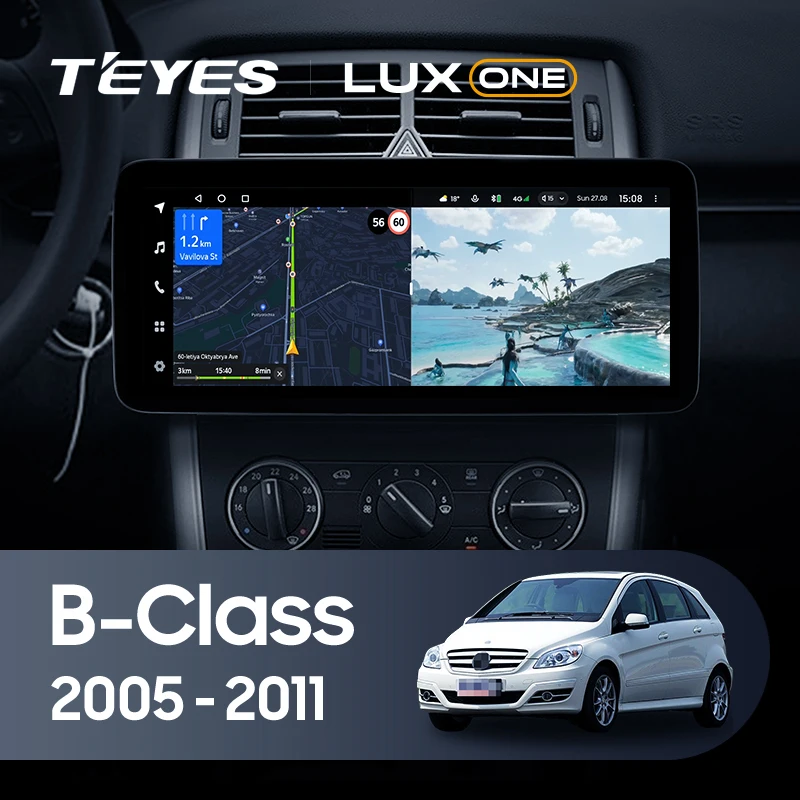 Штатная магнитола Teyes LUX ONE 360 6/128 Mercedes-Benz B-Class T245 W245 (2005-2011) Universal