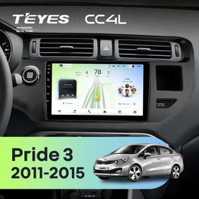 Штатная магнитола Teyes CC4L 6/64 Kia Pride 3 (2011-2015)
