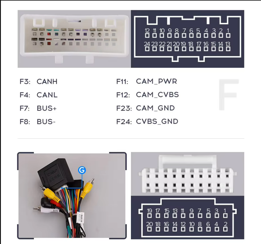 Проводка питания TEYES для Toyota + Canbus