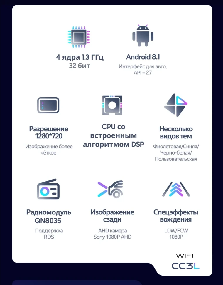 Штатная магнитола Teyes CC3L WiFi 2/32 Nissan X-Trail 3 T32 (2013-2022) F3 Тип-C